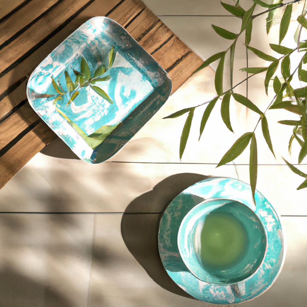 Serene meditation scene for mindfulness